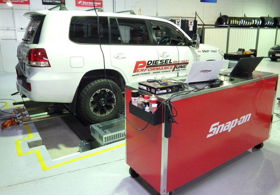Our new 4WD Dyno up and running